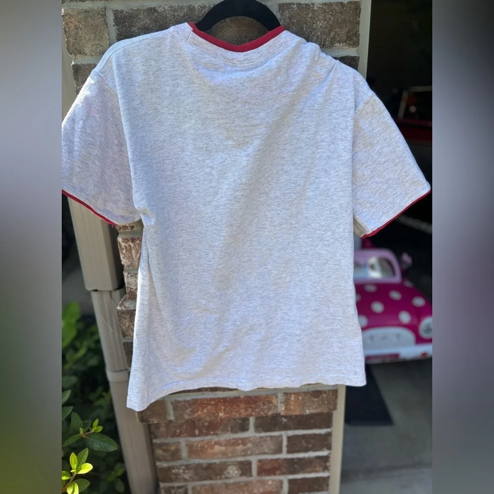 Vintage Dog Graphic Ringer T-Shirt | Cotton Fitz | Made in USA - Picture 4 of 7